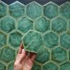 Плитка гексагон шестигранник для бассейна и сауны купить