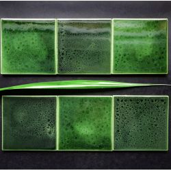 Плитка квадрат зеленая