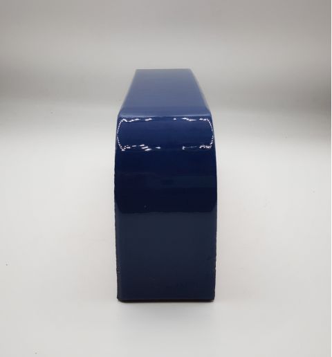 Кирпич фасадный синий крашенный керамический